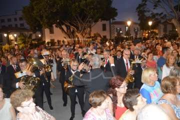 Oficios religiosos del mediodía y procesión del Santo Cristo de Telde (Foto TA)